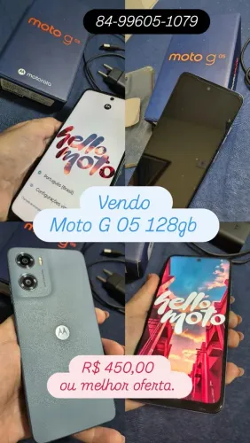Celular Moto G 05 - 128gb