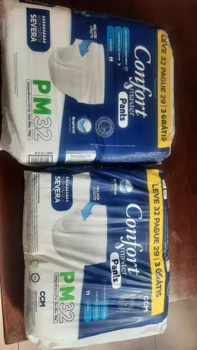 2 fraldas e1 só preço.