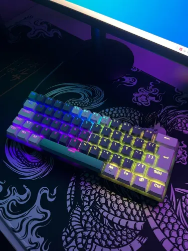Teclado mecânico K500 RGB