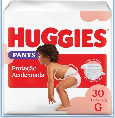 Fralda Huggies 30 unidades G