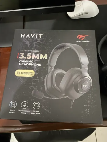 Headset Gamer Havit H2230D - nunca usado