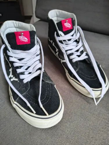 Tênis Vans SK8-HI Reissue Peanuts "Snoopy Bones"