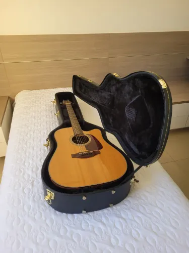 Violao Takamine Ed4 Dc Nat - Cordas De Aco (Usado)