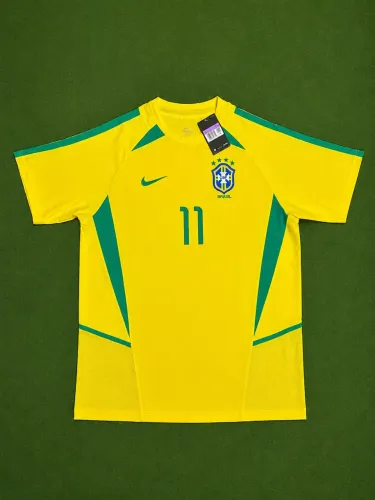 CAMISA BRASIL RETRÔ COPA 2002