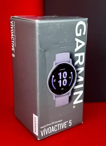 Garmin Relógio Vivoactive 5 - ORCHID / ORQUÍDEA - 42MM - Produto Novo