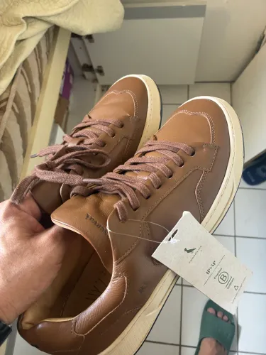 TÊNIS RESERVA MASCULINO COURO | NOVO | Nº 41 - 299,99