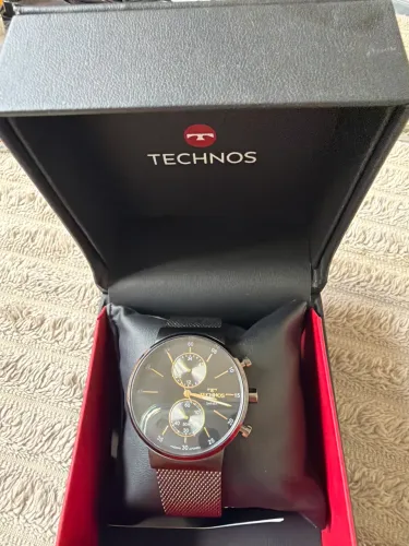 Relógio technos slim Safira 