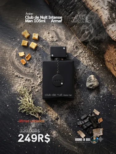 PERFUME ÁRABE CLUB DE NUIT INTENSE MAN