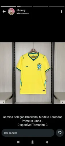 Camisa Seleção Brasileira Copa 2026