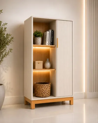 Multiuso Livreiro com Led
