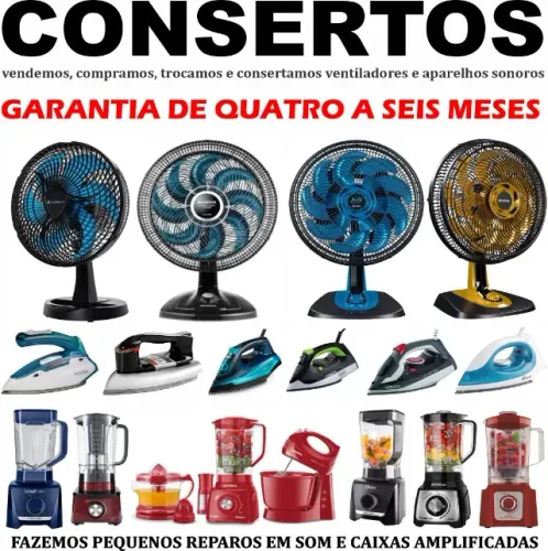 ventiladores consertos em geral
