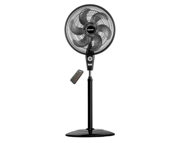 Ventilador de pé e controle 