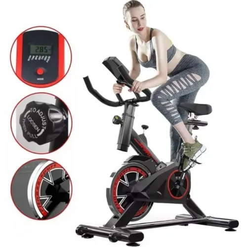 Bicicleta Spinning Ergométrica Para Exercícios Com Monitor Profissional Sport Suporta até