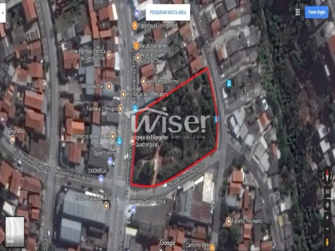 Área para incorporação, 8 lotes em 5.000m2, Jd. Campos Elíseos, Campinas