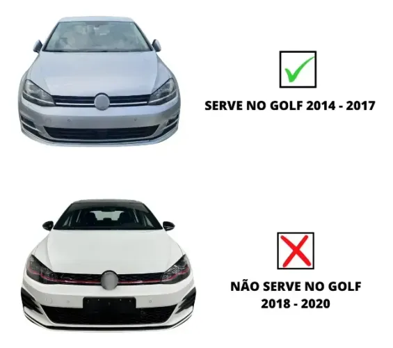 Tampa Reboque Original VW Parachoque Dianteiro Vw Golf 2014/2017