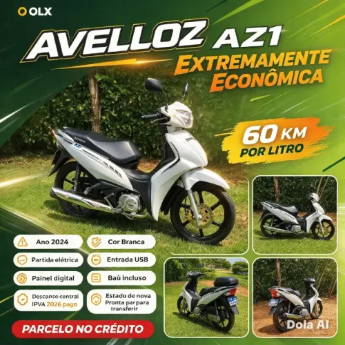 AVELLOZ AZ1 IPVA26 PAGO SO TRANSFERIR 24/24