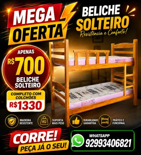 Beliche solteiro