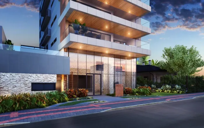 Apartamento a venda Doze Residence Frente Mar - Balneário Rincão - SC