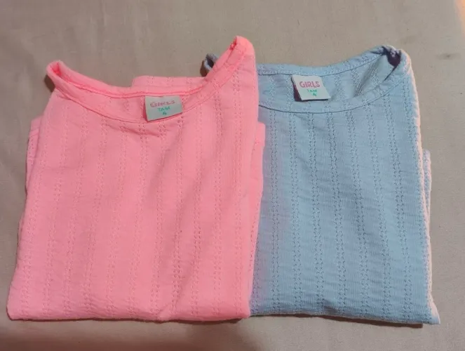 Camiseta manga longa infantil