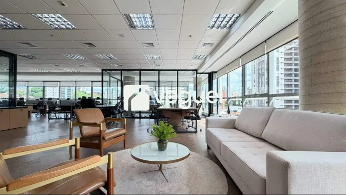 Sala mobiliada para alugar de 235m² no Cambui, Campinas - SP