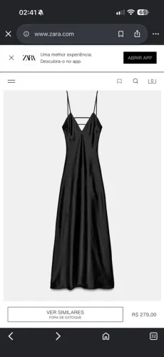 Vestido Zara