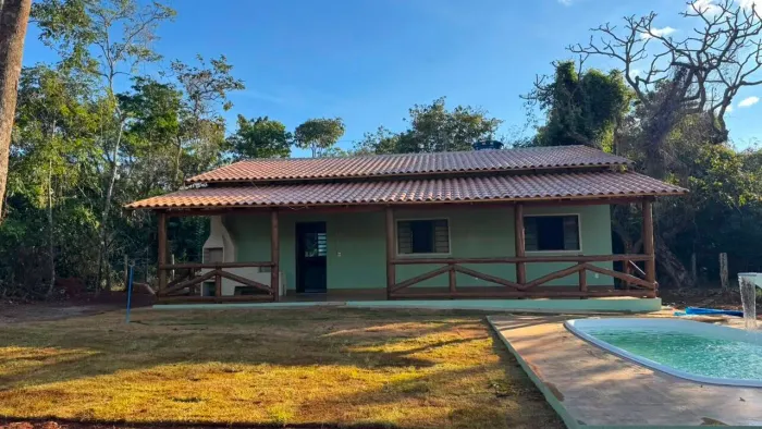 Chácara em Bonfinopolis- Casa Sede - Piscina Com Cascata - Bonfinopolis