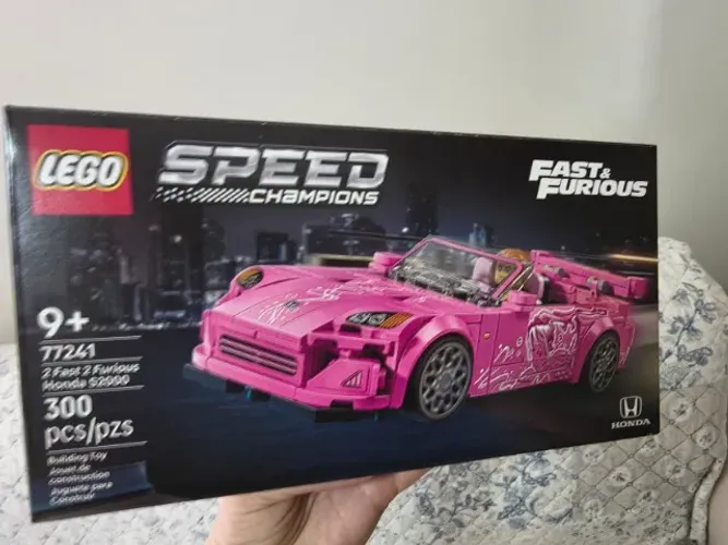 LEGO Speed Champions 2 Fast 2 Furious Honda S2000 77241 - 300 Peças - Novo Lacrado
