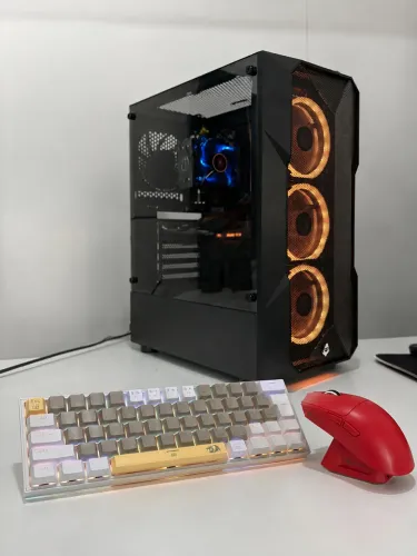 Pc gamer Ryzen mouse e teclado de brinde! 