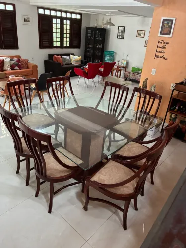 Mesa de jantar de luxo - 8 lugares