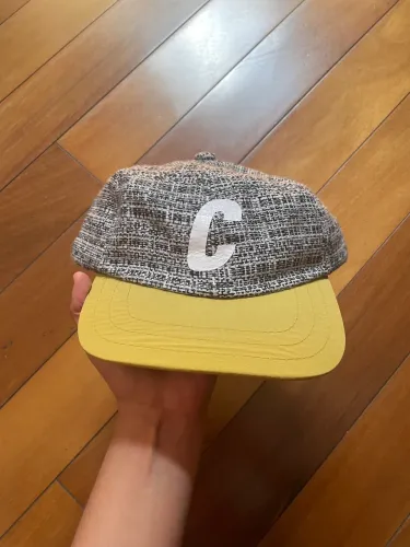 Boné Class Classic Sport Hat C Logo Flannel Black/Yellow