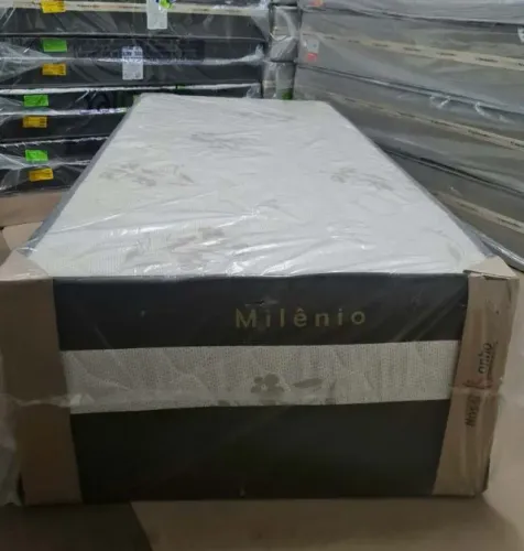 Colchobox Solteiro Milenio Semi Ortopedico 88x188x60