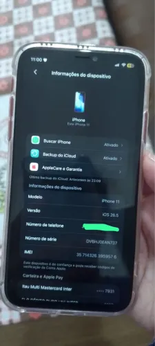 iPhone 11 - 64 GB | Único Dono | Muito Bem Conservado