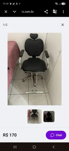 Cadeira para salão