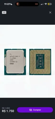 Processador Intel i7 13700KF