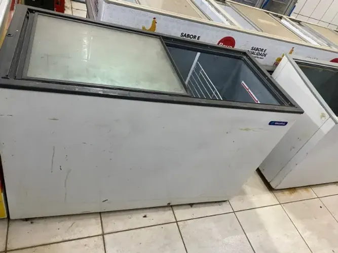 Freezer Horizontal Expositor - Porta de Vidro - Ótimo Estado