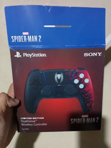 Controle PS5 Spiderman edição limitada