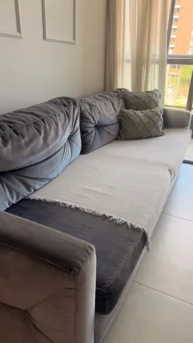 Sofá Veludo confortável