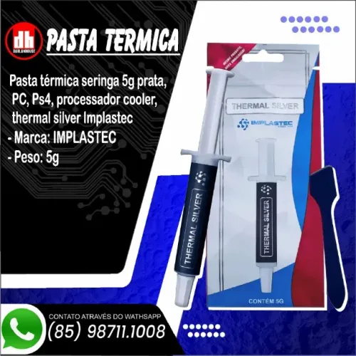 Pasta térmica Seringa 5g