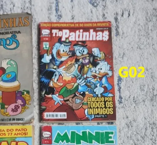 Tio Patinhas nº 582 - 50 Anos da Revista - Disney