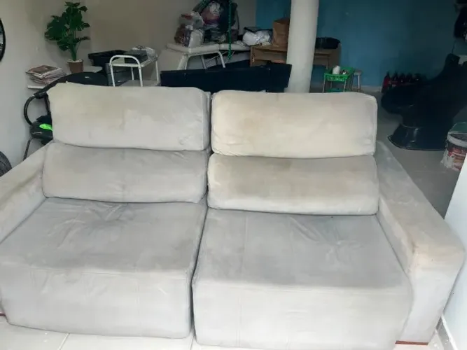 Sofá retrátil reclinável