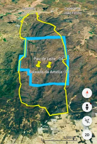 Ativo Mineral RN 1.758 ha Província Borborema