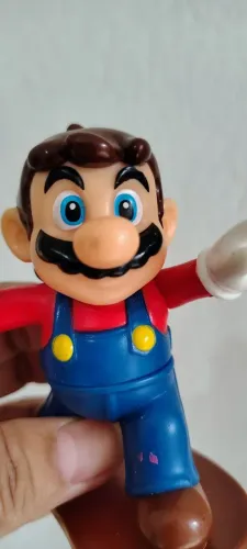 Boneco antigo Super Mario Bros