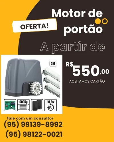 MOTOR PARA PORTÃO