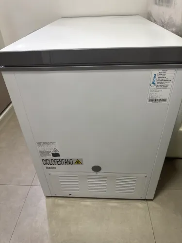 Freezer Horizontal 1 Porta 4 funções Branco 295L Midea