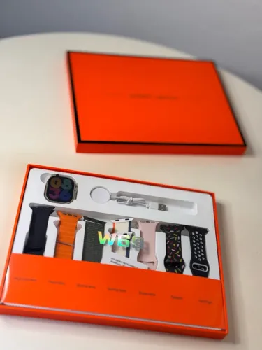 Smartwatch w69 7 pulseiras