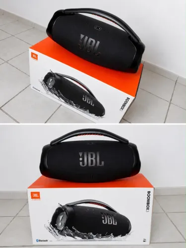 Jbl Boombox 3 semi nova toda boa , aceito cartão só estou vendendo pq não uso tant