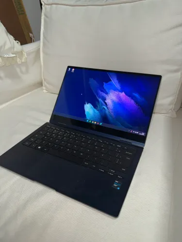 Samsung Galaxy Book Pro 360 13,3 pol NP930QDB-KS1BR i7, 16 GB, SSD 512 GB, AMOLED e S Pen