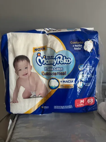 Fralda MamyPoko cuidado real