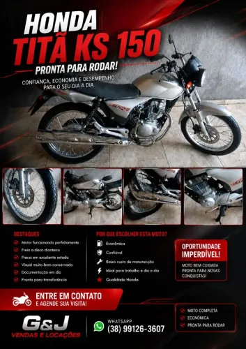 Titan 150 revisada top !! So transferir !
