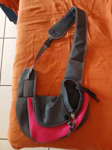 Bolsa para levar cachorro na cintura